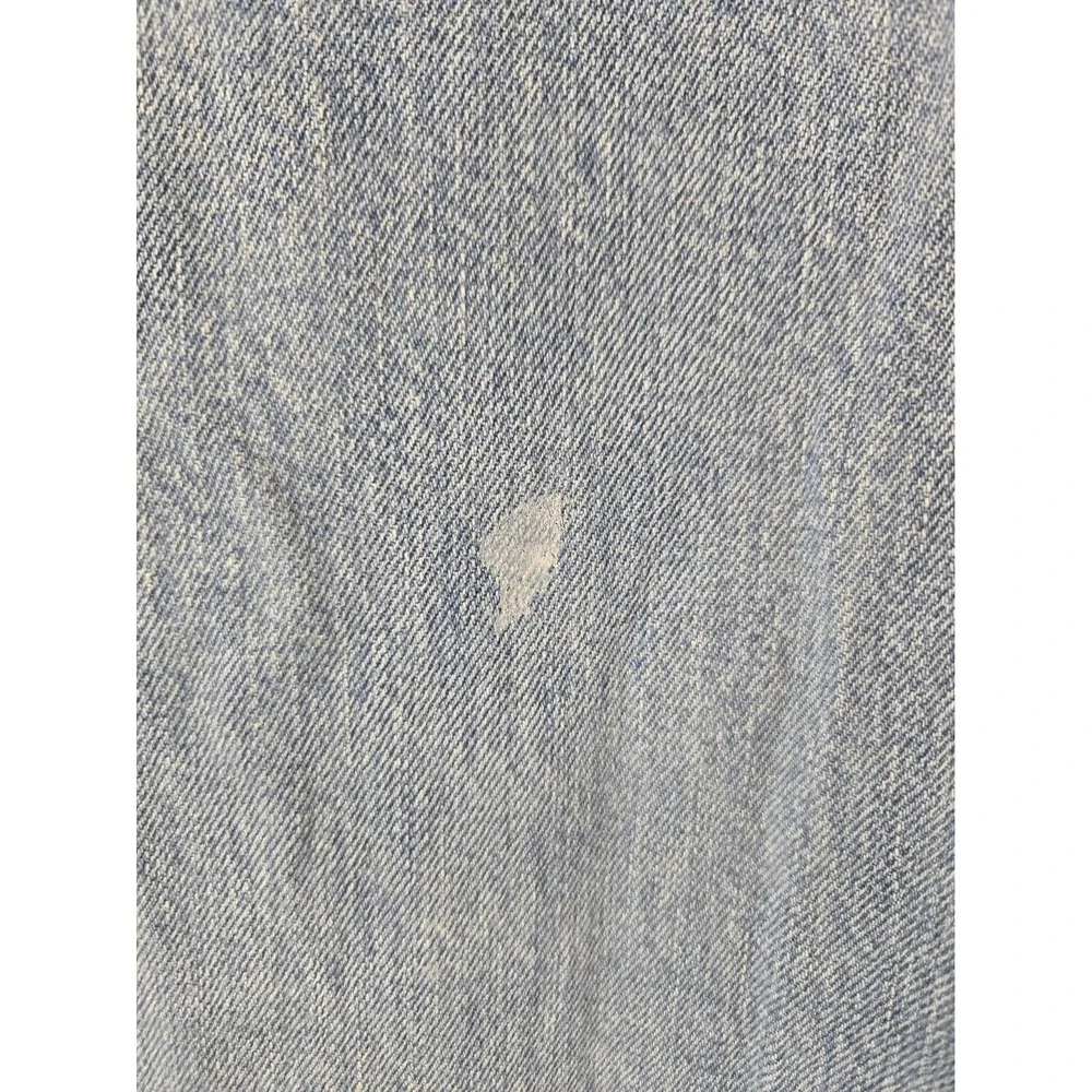 Levis Mens Blue 100% Cotton Denim Jeans 36 x 30 Button Fly